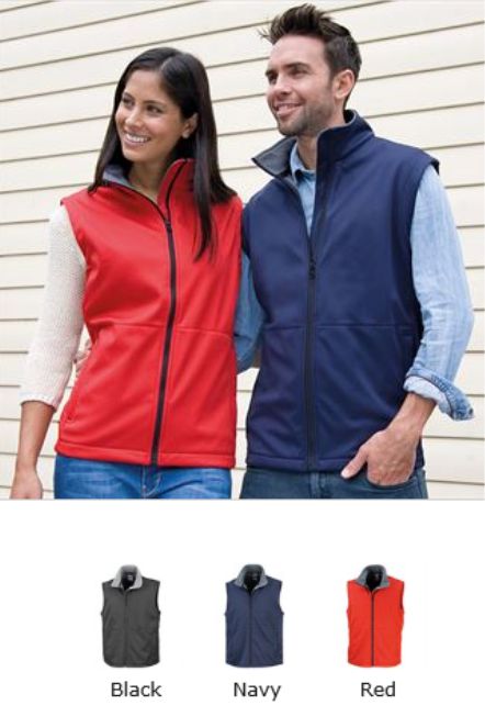 Result - Core - Printable Soft Shell Bodywarmer - RS232M
